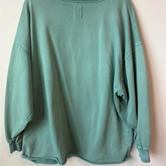 Fantastic Fawn Sage green pullover relaxed sweatshirt size small - Picture 4 of 6